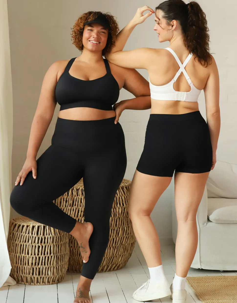Sport-BH-Set 2x Jive black/ivory