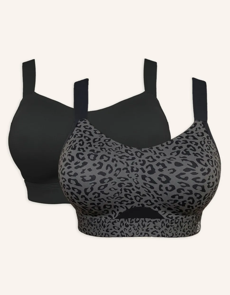 Sport-BH-Set 2x Jive black/leo