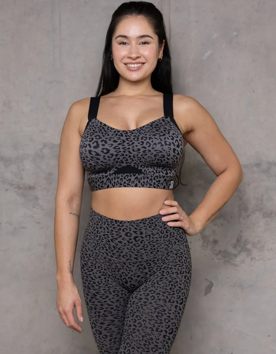 Sport-BH-Set 2x Jive black/leo