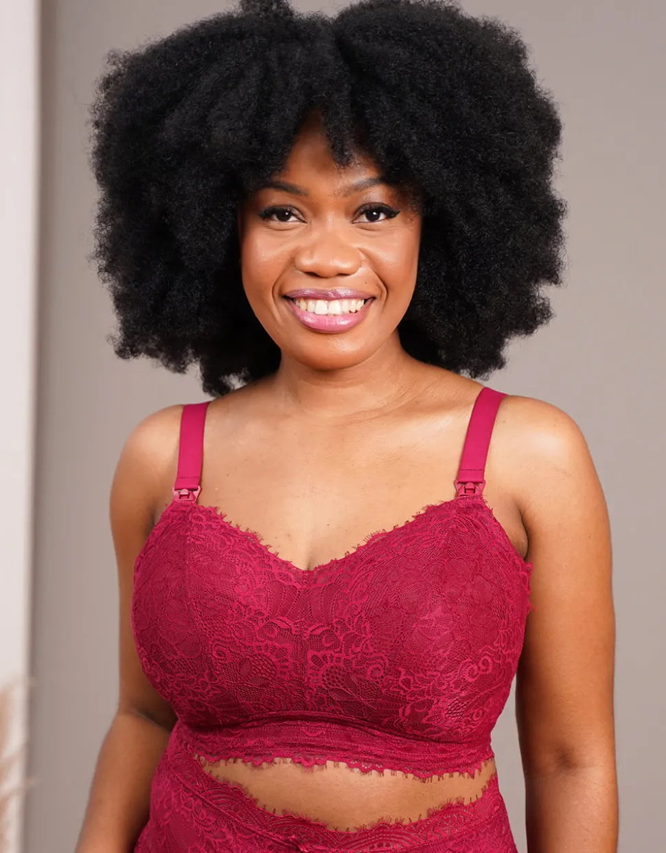 Still-Bralette Sensla bordeaux