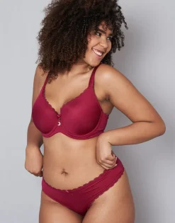 String Pure Basic bordeaux