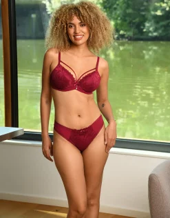 String Vienna bordeaux