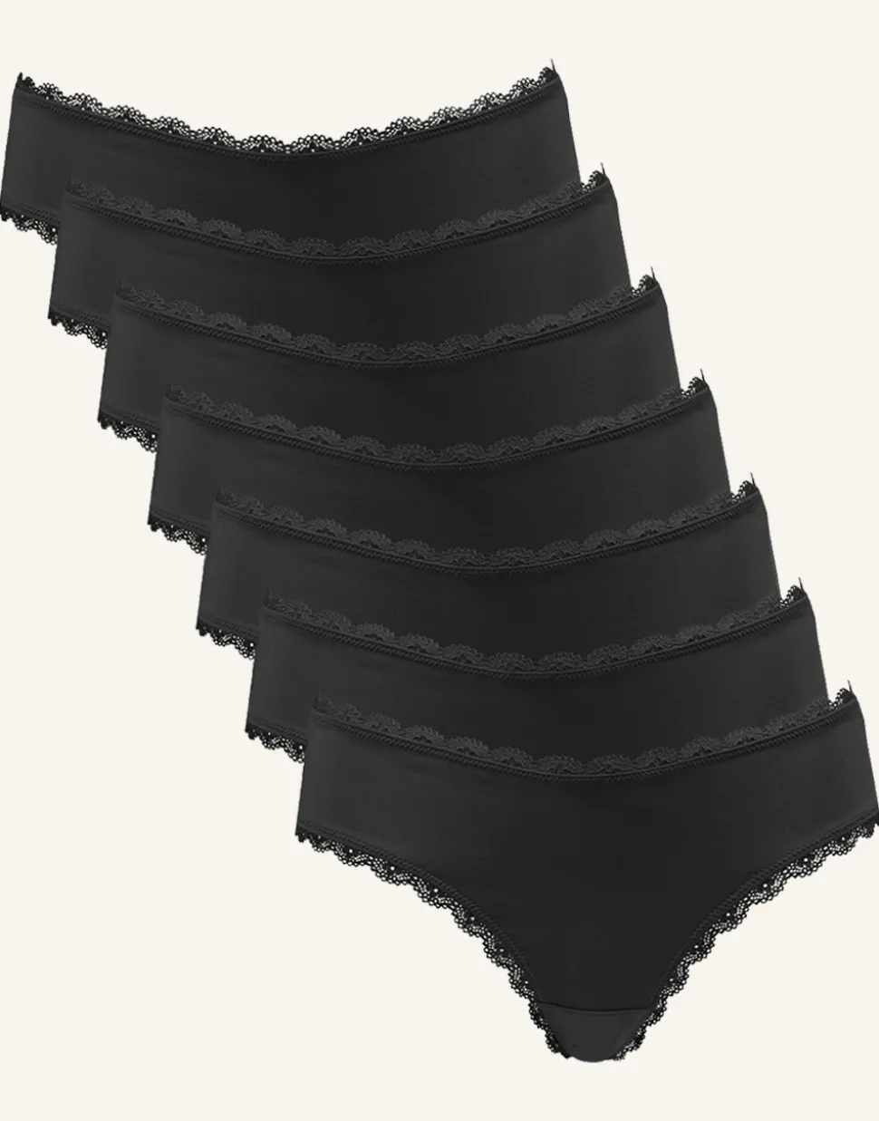 String-Set 7x Basic black