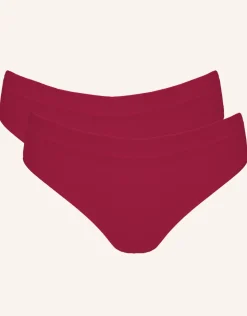 String-Set 2x Cotton Basic bordeaux