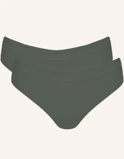 String-Set 2x Cotton Basic olive