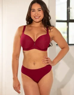 String-Set 2x Cozy Basic bordeaux