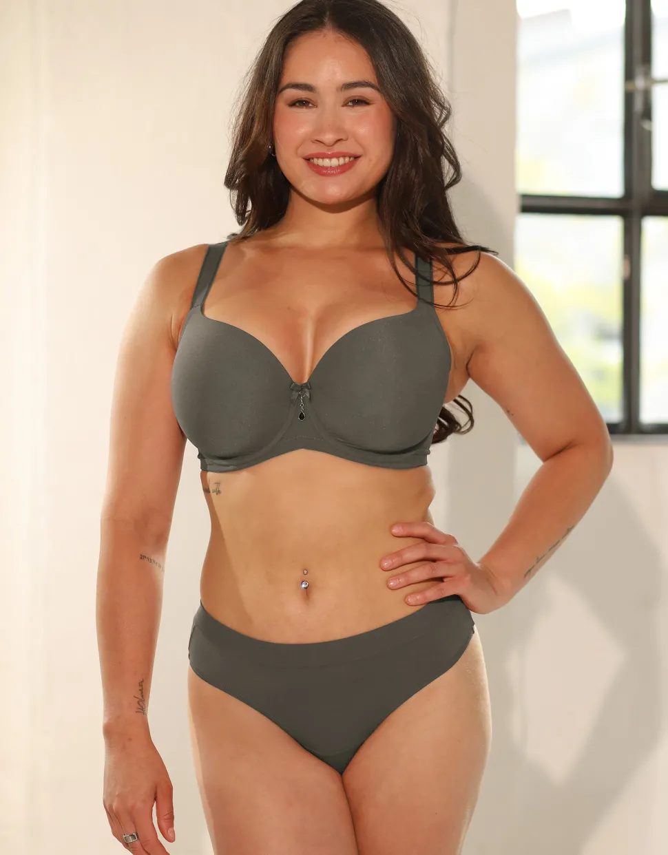 String-Set 2x Cozy Basic olive