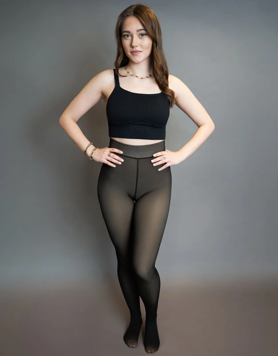 Strumpfhose GlowTights black