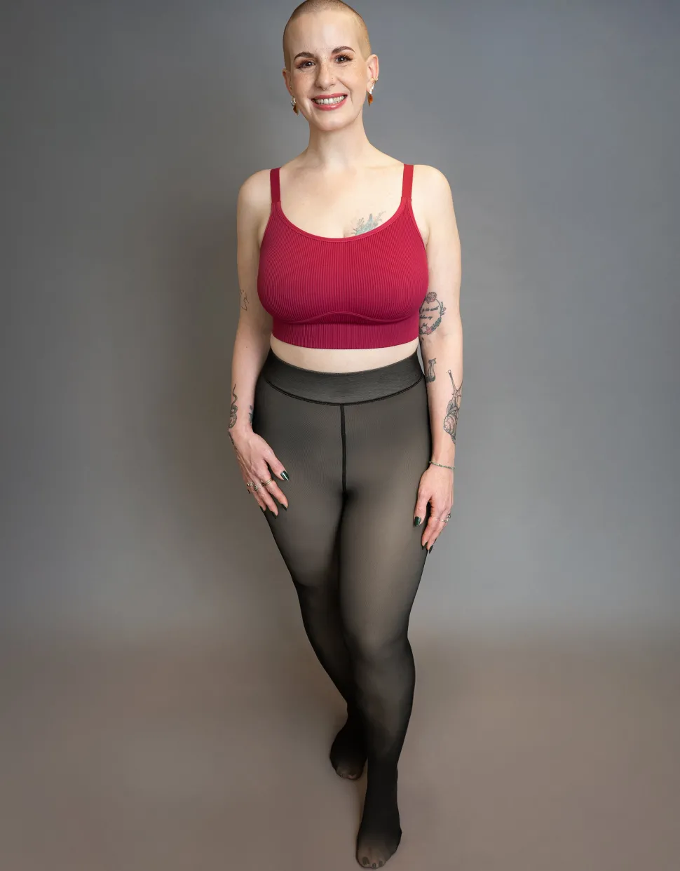 Strumpfhose GlowTights black