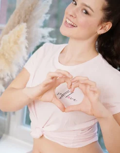 T-Shirt Selflove rosé