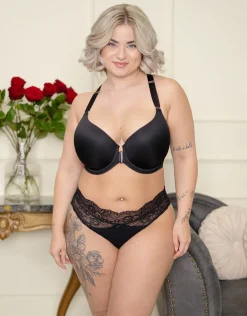 Vorderverschluss-BH Pure Luxe black